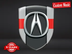 Honda Acura Logo Silicone Auto Universel Qualité Pro